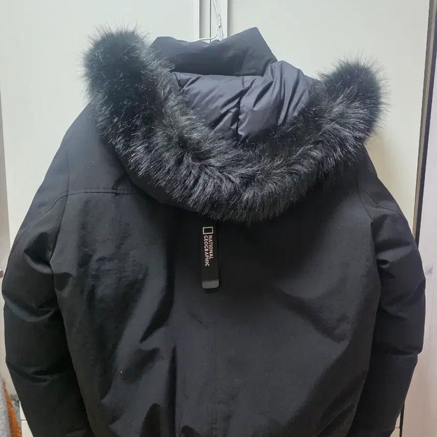[BUNJANG] National Geographic Black Padded Jacket / 내셔널지오그래픽 패딩 블랙