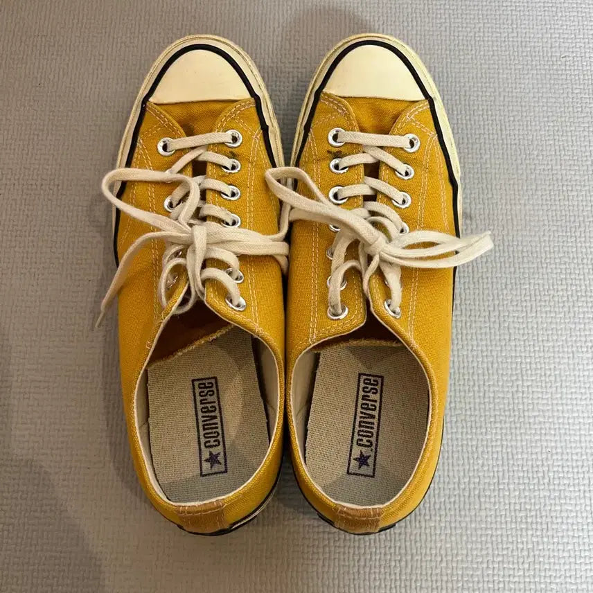 [BUNJANG] Converse Chuck Taylor 1970s Canvas Low (Sunflower) - 270 / 무료배송 - 컨버스 척테일러 1970s 캔버스 로우(선플라워) 270