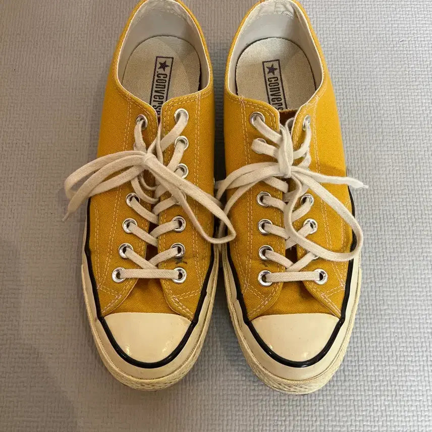 [BUNJANG] Converse Chuck Taylor 1970s Canvas Low (Sunflower) - 270 / 무료배송 - 컨버스 척테일러 1970s 캔버스 로우(선플라워) 270