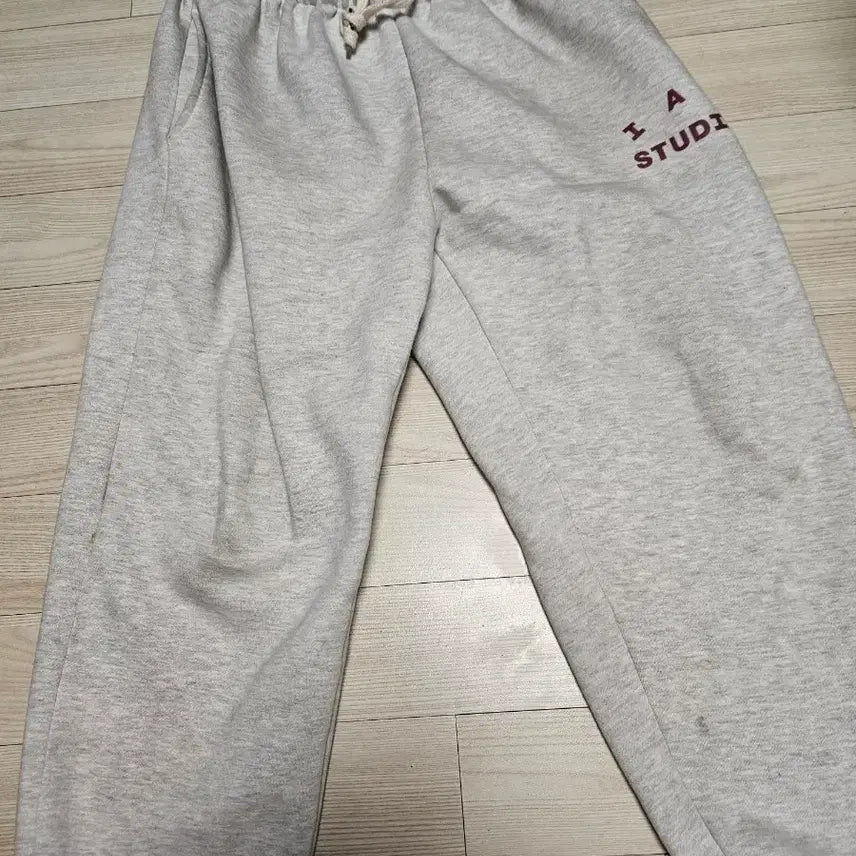 [BUNJANG] I A STUDIO Gray Training Pants / I A STUDIO 회색 트레이닝 바지