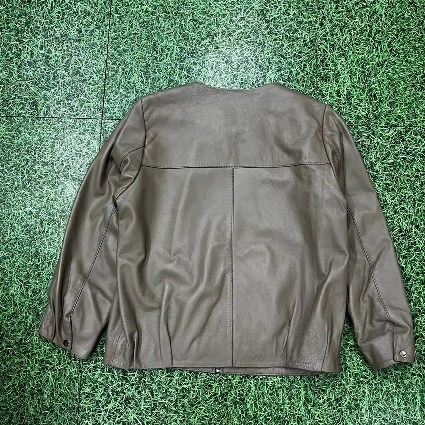 [BUNJANG] Piera Bella Lambskin Leather Jacket (Size 55) / 여자 천연가죽 양가죽 자켓 55사이즈 ㅡ 피에라벨라