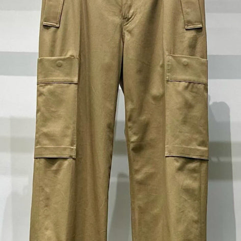 [BUNJANG] Solid Homme 23FW Beige Cargo Pants / 솔리드옴므 23FW 베이지 카고 팬츠