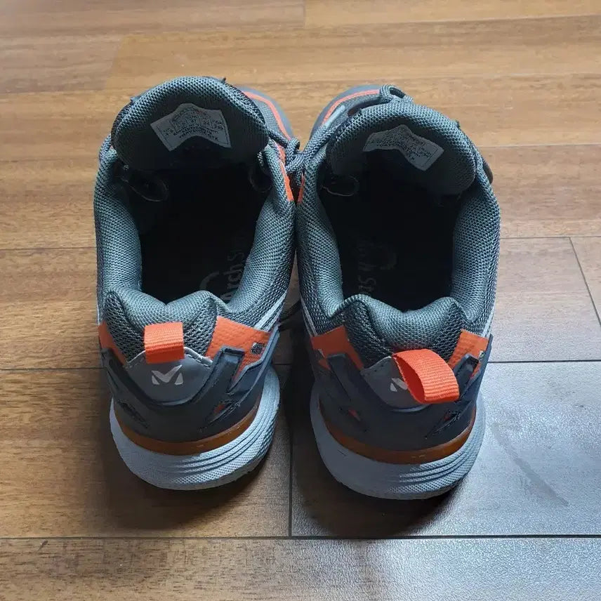 [BUNJANG] Millet Trekking Shoes Gray/Orange 235 / 밀레 트래킹화 회색/오렌지색 235