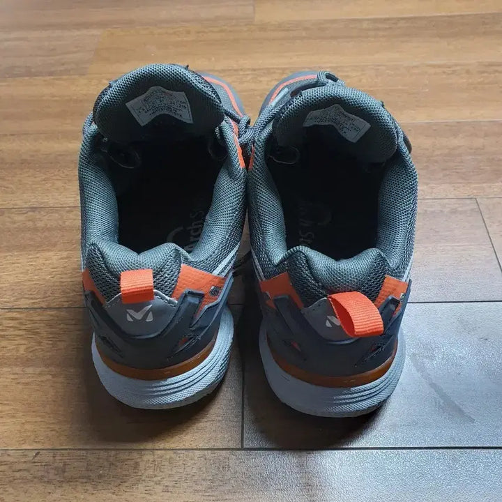 [BUNJANG] Millet Trekking Shoes Gray/Orange 235 / 밀레 트래킹화 회색/오렌지색 235