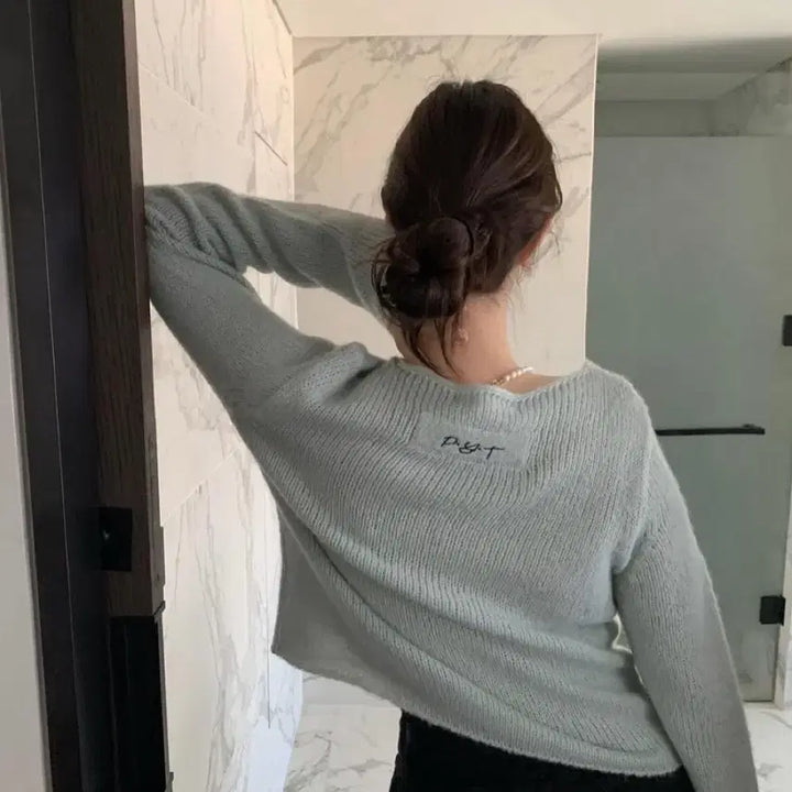 [BUNJANG] Fromis_9 Ringo Alpaca Knit / 프영띵 링고 알파카니트