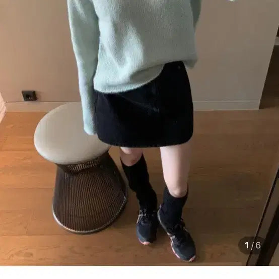 [BUNJANG] Fromis_9 Ringo Alpaca Knit / 프영띵 링고 알파카니트