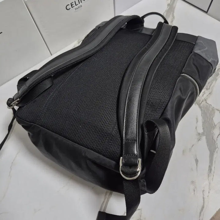 [BUNJANG] Paul Smith Black Roll Top Camo Backpack / (정품) 폴스미스 블랙 롤탑 카모 백팩