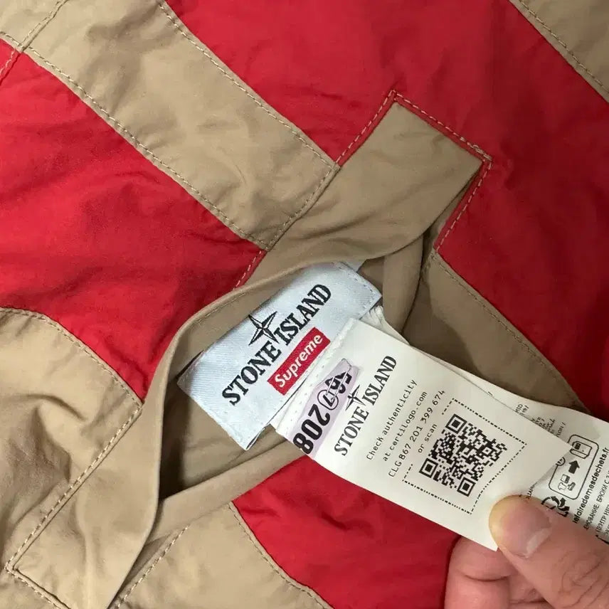 [BUNJANG] Supreme Stone Island 23FW Down Puffer Jacket Olive L / 슈프림 스톤아일랜드 23fw 다운 푸퍼 자켓 올리브 L 판매합니다.