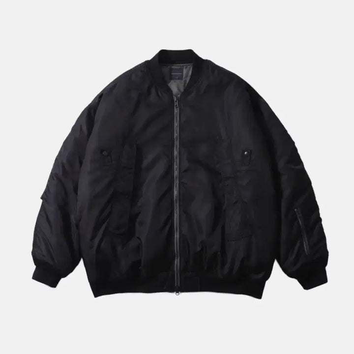 [BUNJANG] Moif Flight Jacket (Black) [AW23] (Size 3) / 모이프 플라이트 자켓/블랙[AW23] 3사이즈