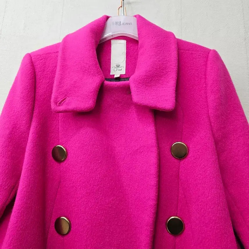[BUNJANG] OZOC Angora Wool Coat 55 / 오즈세컨 앙고라울 코트 55