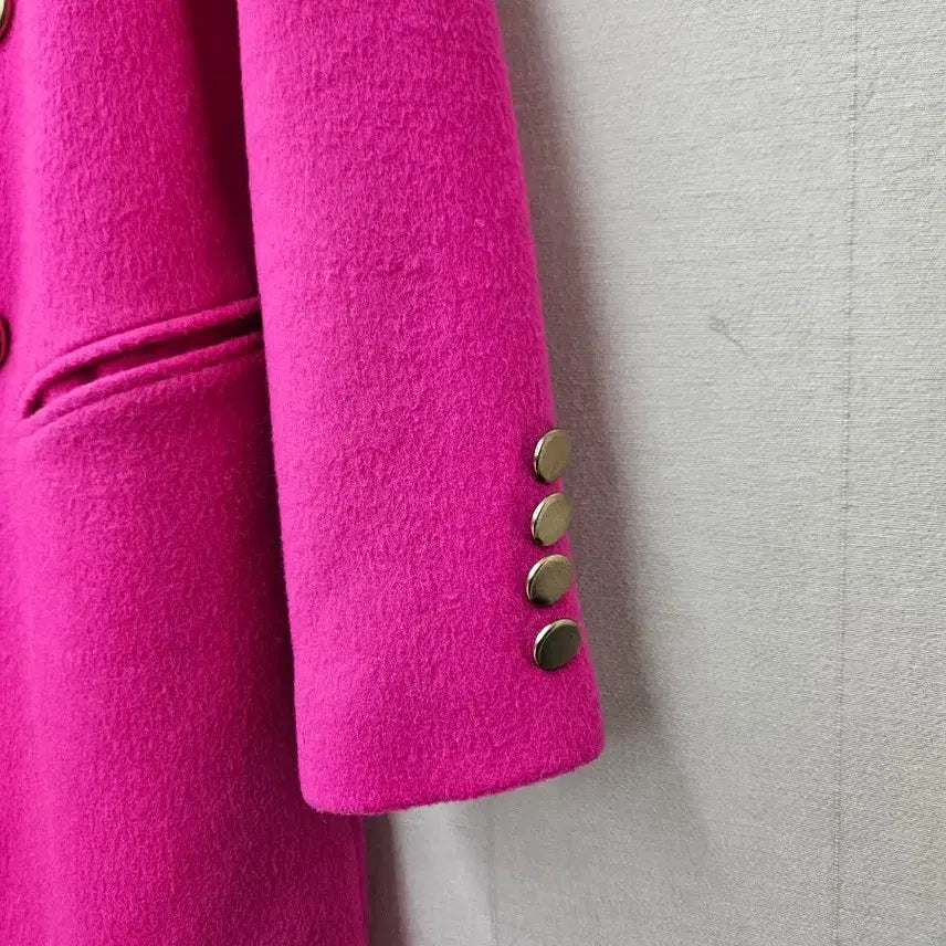 [BUNJANG] OZOC Angora Wool Coat 55 / 오즈세컨 앙고라울 코트 55