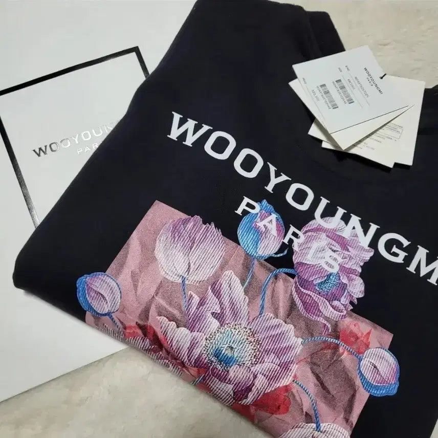 [BUNJANG] Wooyoungmi 3D Flower Back Logo Sweatshirt (Size 48) / [새상품/택미제거] 48 / 24FW 우영미 3D 플라워 백로고 맨투맨