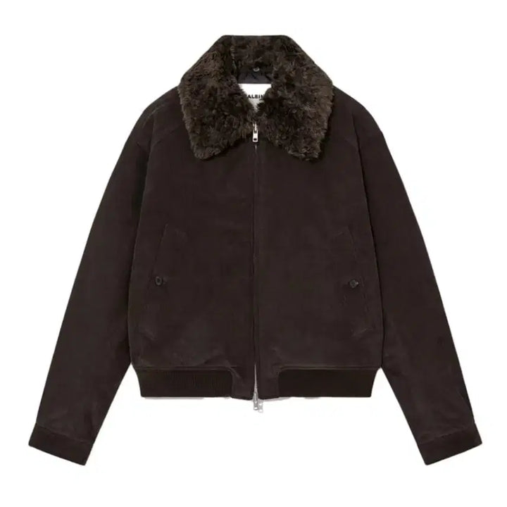 [BUNJANG] ALLENNE Detachable Collar Corduroy Blouson / 알렌느 디테쳐블 카라 코듀로이 블루종
