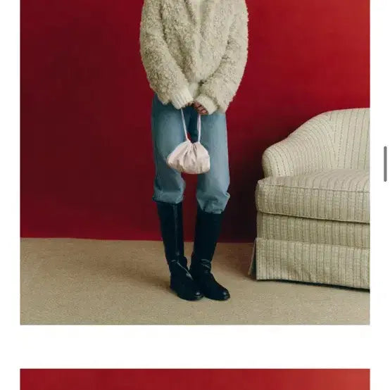 [BUNJANG] FYEO Riko Curly Fur Jacket / 포유온 Riko Curly Fur Jacket (새제품)