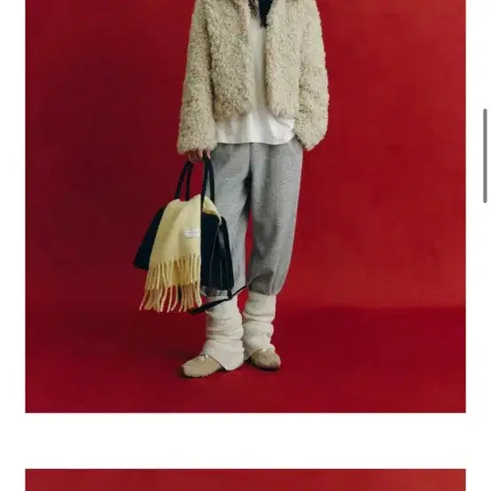 [BUNJANG] FYEO Riko Curly Fur Jacket / 포유온 Riko Curly Fur Jacket (새제품)