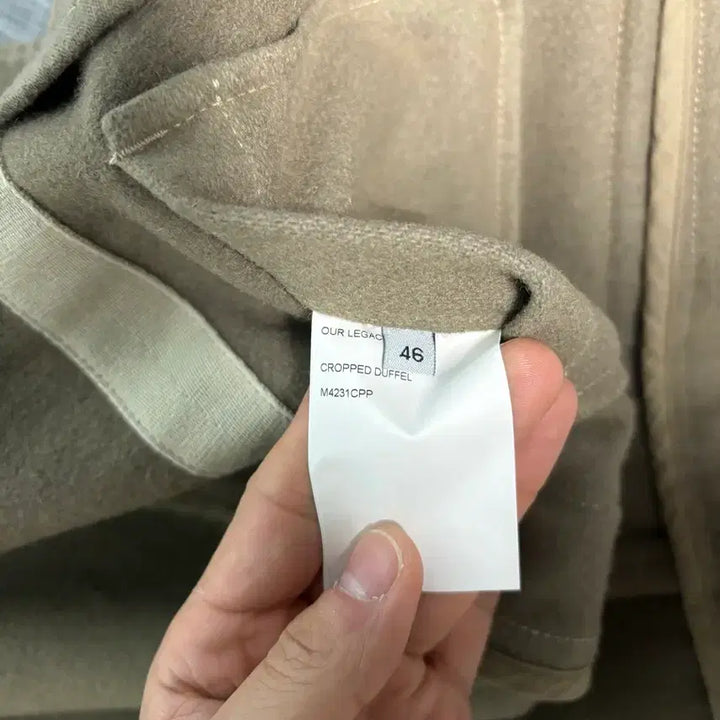 [BUNJANG] Our Legacy Cropped Duffle 46 / 아워레가시 크롭 더플 46