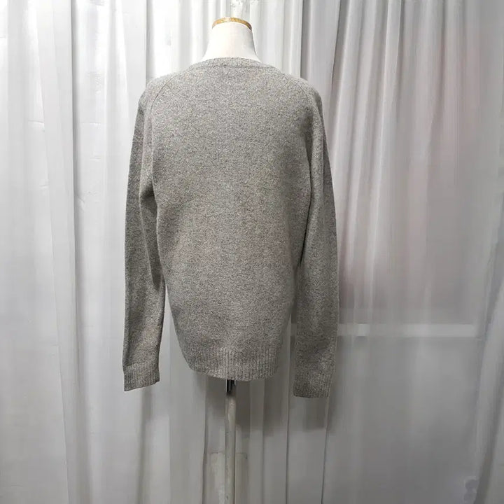 [BUNJANG] Uniqlo Wool Knit Sweater / 유니클로 오버핏 모100 스웨터 긴팔 울 니트 티셔츠 여XL C1244