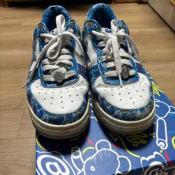 [BUNJANG] Bape Sta Blue Sneakers / 베이프스타 270 급처