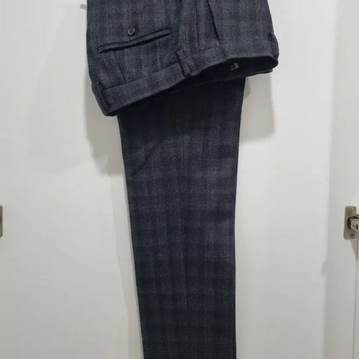 [BUNJANG] Solid Homme Checkered Suit Set / 솔리드옴므 체크 정장 수트 셋업 세트