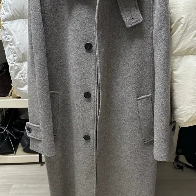 [BUNJANG] Dunst Belted Wool Mac Coat New / 던스트 벨티드 울 맥코트 새상품