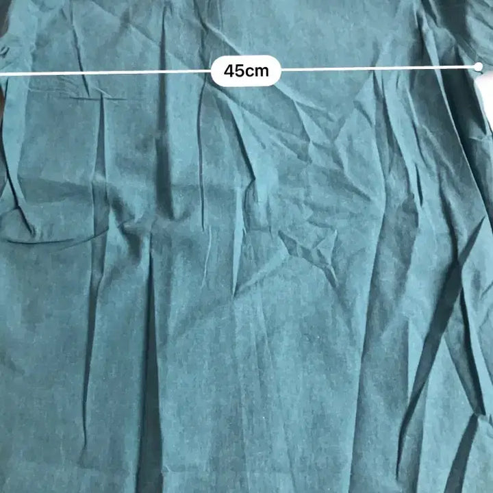 [BUNJANG] Long Sleeve Shirt / 긴팔 셔츠 블루그린