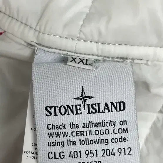 [BUNJANG] Stone Island 22FW Nylon Metal PrimaLoft Jacket / [XXL] 정품 스톤아일랜드 22FW 나일론 메탈 프리마로프트 자켓