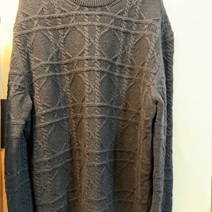 [BUNJANG] Dior Cannage Cashmere Sweater M / 디올 까나쥬 캐시미어 스웨터 M