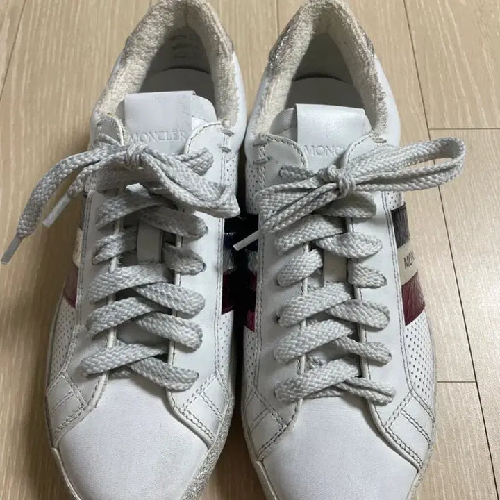 [BUNJANG] Moncler Sneakers 37 (240mm) - Leather / 몽클레어 스니커즈 새제품 37사이즈