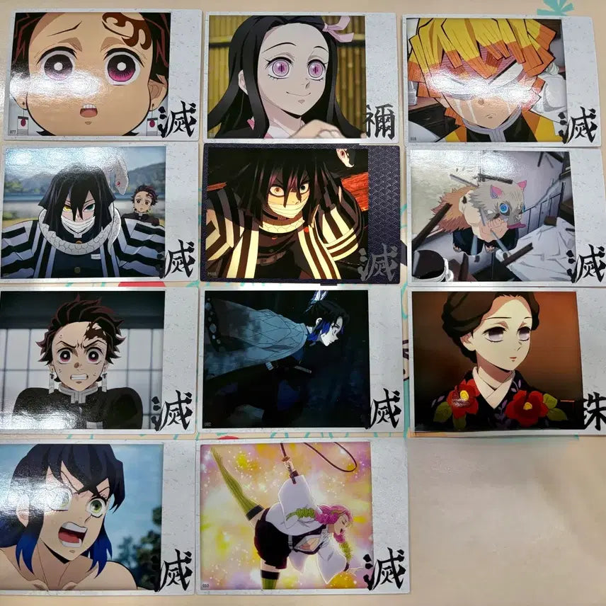 [BUNJANG] Demon Slayer Highlight Pick Card Bundle Set / 귀멸의 칼날 하이라이트 픽 카드 일괄