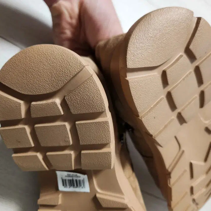 [BUNJANG] M.MOUK One-Coat Stretch Suede Boots Beige (Size 230) / 새상품급)엠.무크 원콧 스판부츠 스웨이드 베이지 사이즈230 집에서 한번