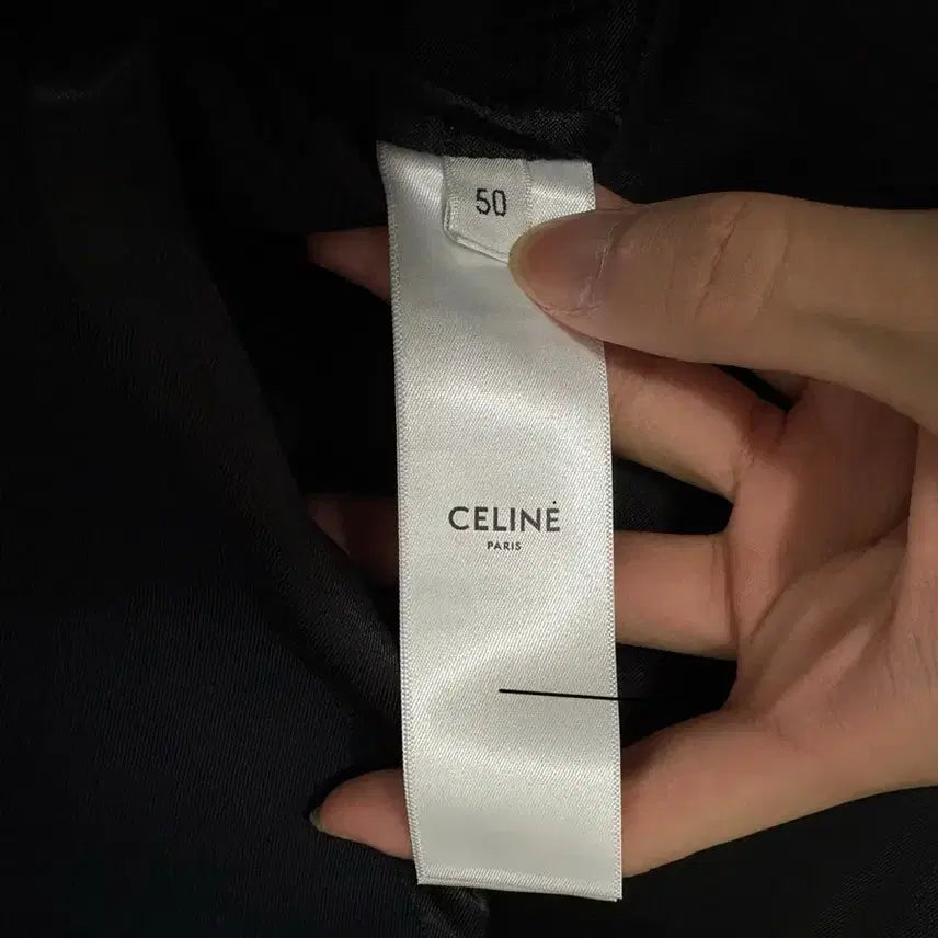 [BUNJANG] Celine Triomphe Viscose Twill Blouson Jacket / 셀린느 트리옹프 비스코스 트윌 블루종 자켓