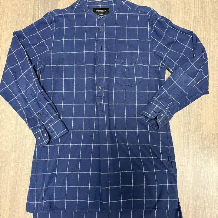 [BUNJANG] Eastlogue Flannel Tunic Shirt / 이스트로그 플란넬 튜닉셔츠