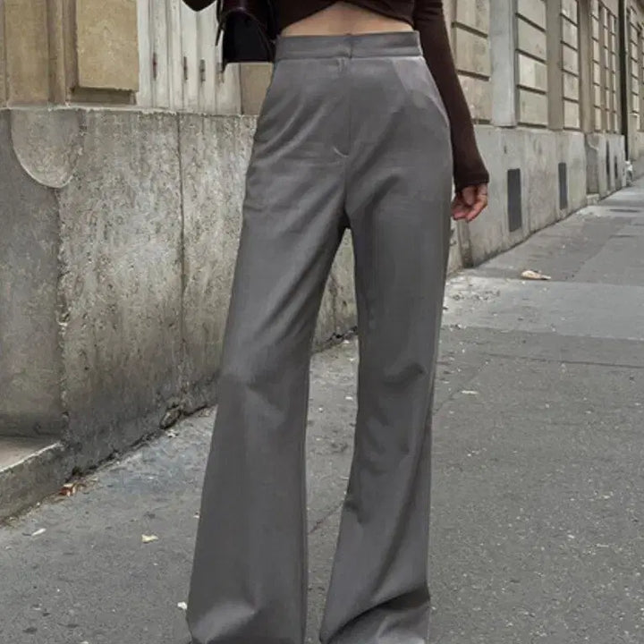 [BUNJANG] LOOKNONE Bootcut Slacks Black M Size Long / (새상품) 룩넌 LOOKNONE  부츠컷  슬랙스 블랙  M사이즈 롱v