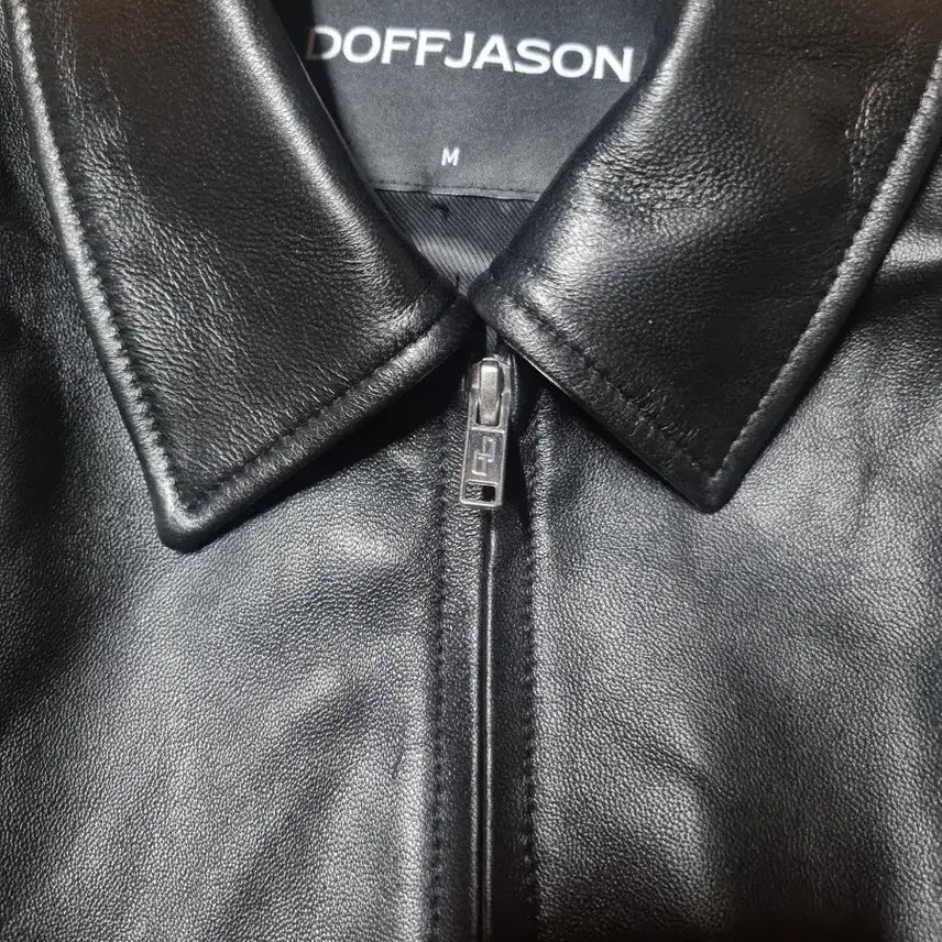 [BUNJANG] Dopejason Oversized Lambskin Single Jacket / 도프제이슨 오버핏 램스킨 싱글 자켓 105