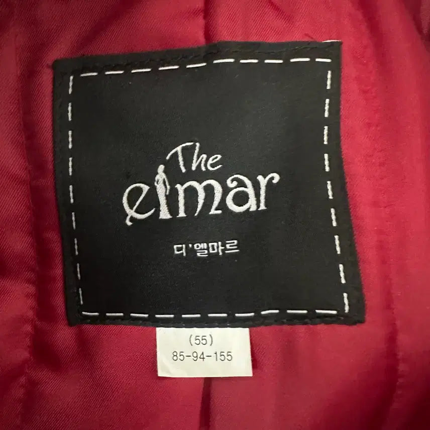 [BUNJANG] Oversized Wool Button Coat - Red / [55/55~66] 울 버튼 오버핏 코트 레드