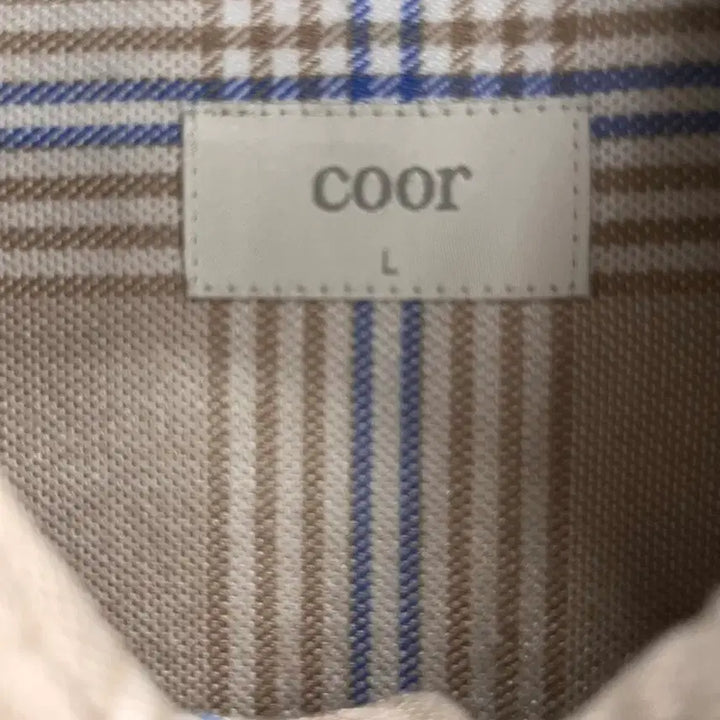 [BUNJANG] Coor Checkered Shirt L / 쿠어 Coor 체크 셔츠 L