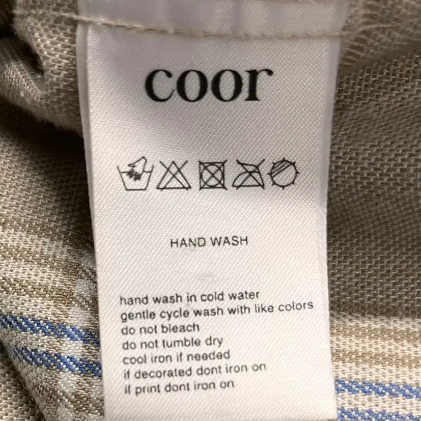 [BUNJANG] Coor Checkered Shirt L / 쿠어 Coor 체크 셔츠 L