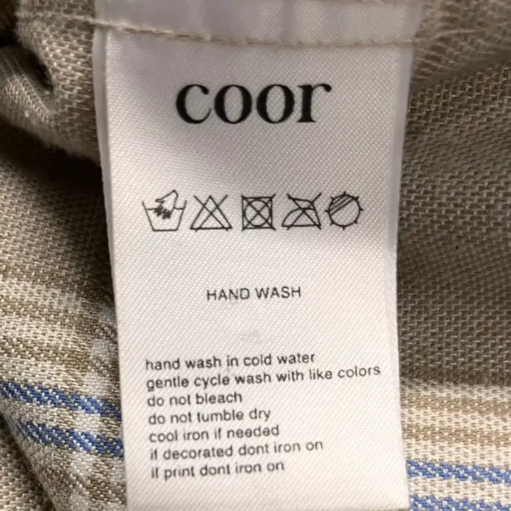 [BUNJANG] Coor Checkered Shirt L / 쿠어 Coor 체크 셔츠 L