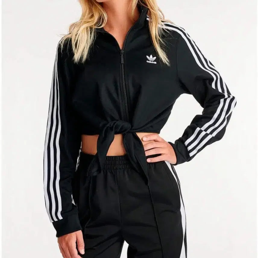 [BUNJANG] Adidas Cropped Track Jacket / 아디다스 삼선 크롭 트랙자켓