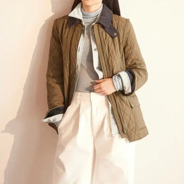 [BUNJANG] Frontrow Multiway Quilted Jacket / 프론트로우 멀티웨이 퀼팅 자켓 택포45000