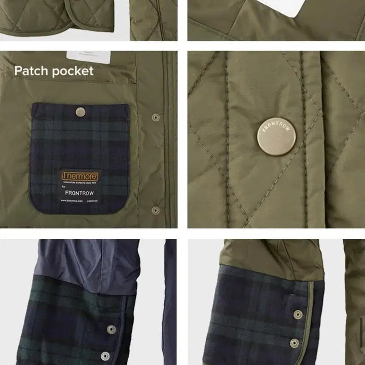 [BUNJANG] Frontrow Multiway Quilted Jacket / 프론트로우 멀티웨이 퀼팅 자켓 택포45000