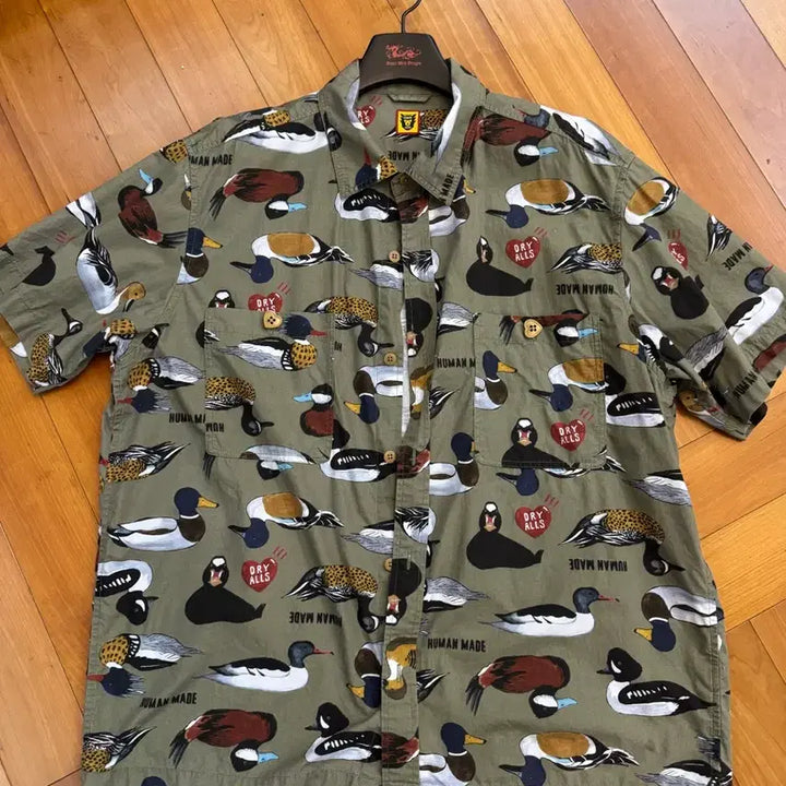 [BUNJANG] HUMAN MADE Duck Shirt / 휴먼메이드 덕 셔츠