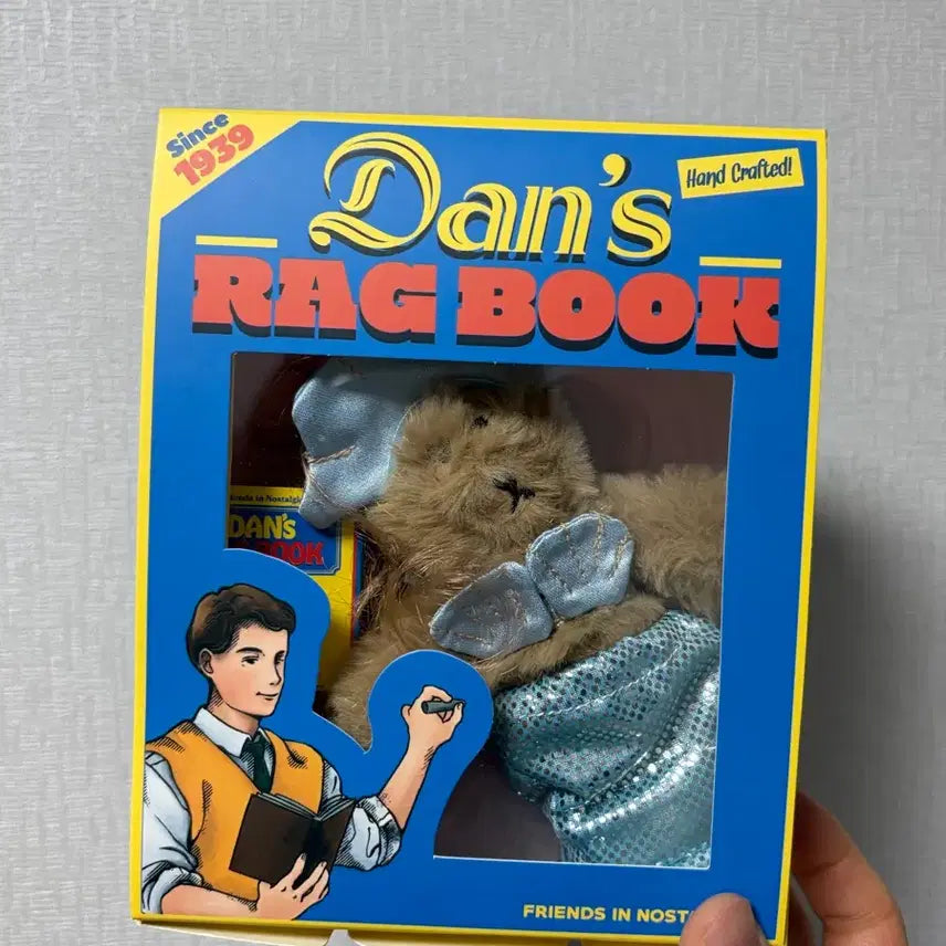 [BUNJANG] Gray Mansion Dan's Ragbook Mermaid Bear Keyring / 그레이맨션 Dan's Ragbook 키링 인어공주 곰돌이