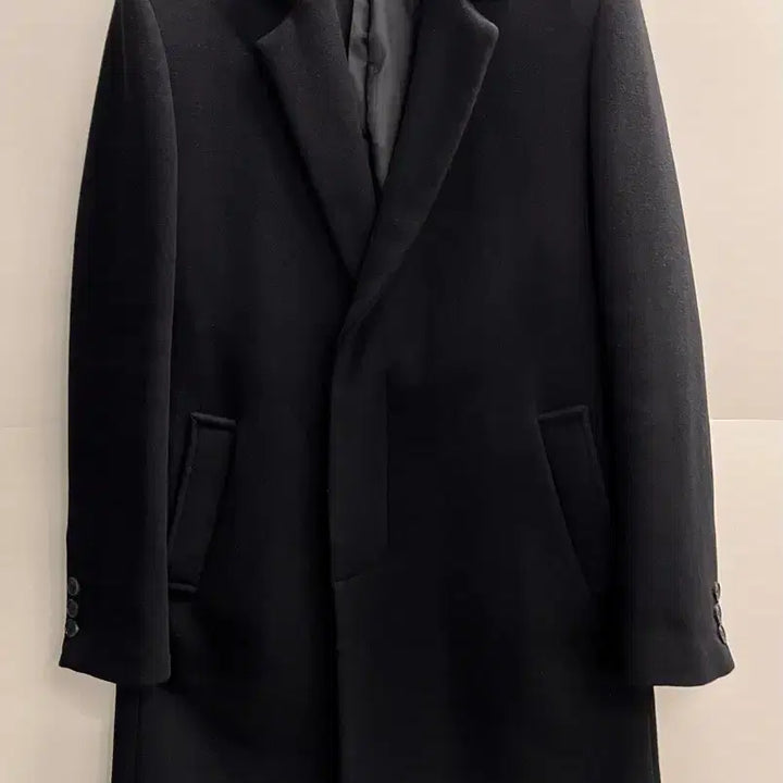 [BUNJANG] Toni Wek Men's Black Wool Coat M / 토니웩 남성 블랙 울 코트 M