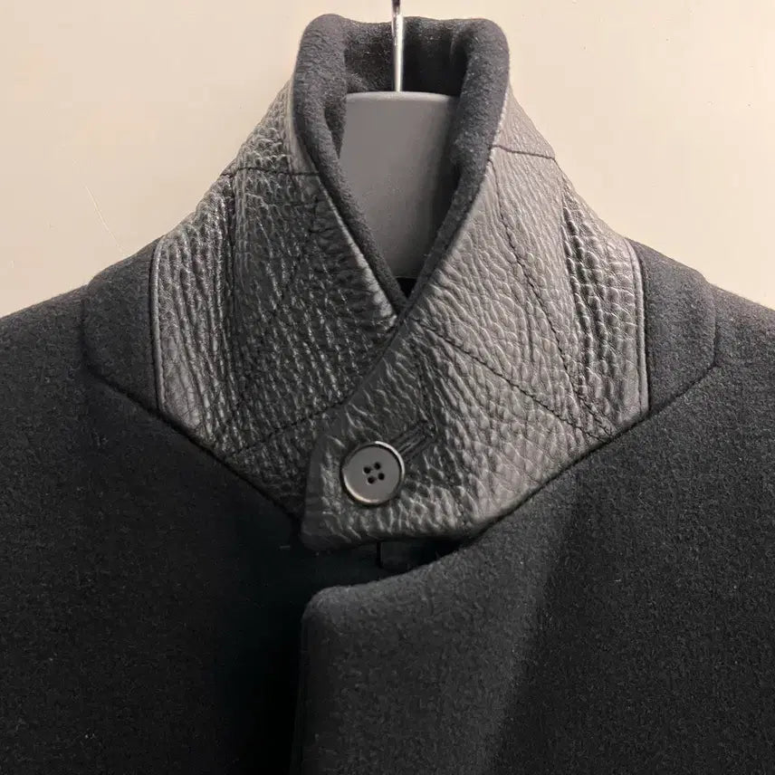 [BUNJANG] Toni Wek Men's Black Wool Coat M / 토니웩 남성 블랙 울 코트 M