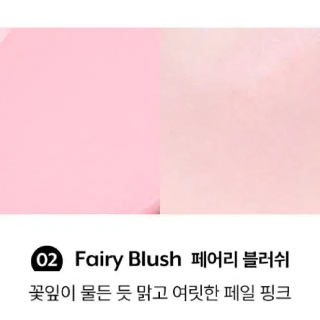[BUNJANG] NUSE Handy 02 Fairy Blush Cheek / (새상품) 누즈 무스 케어 치크 핸디 02 페어리 블러쉬