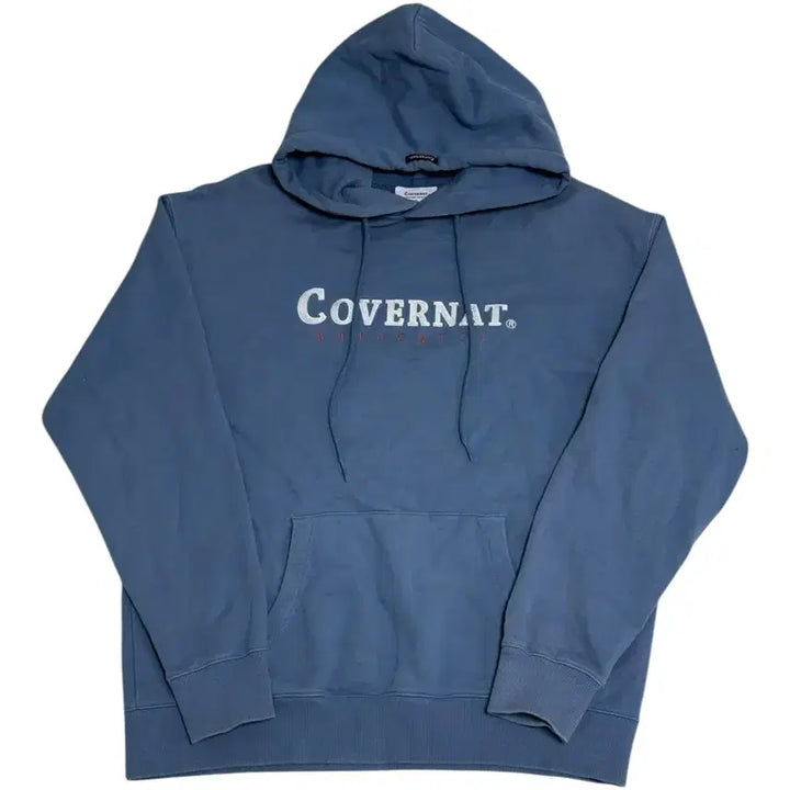 [BUNJANG] Covernat Blue Hoodie L / 커버낫 블루 후드티 L