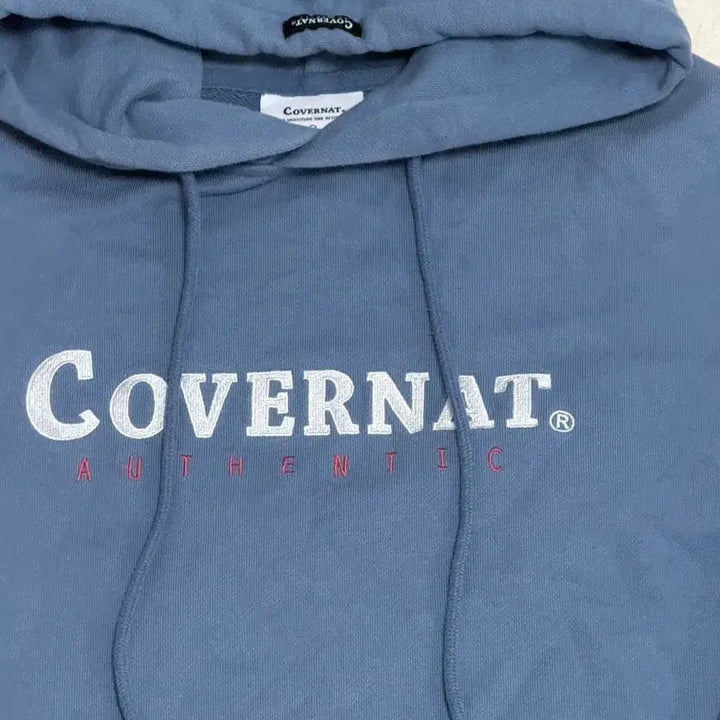 [BUNJANG] Covernat Blue Hoodie L / 커버낫 블루 후드티 L