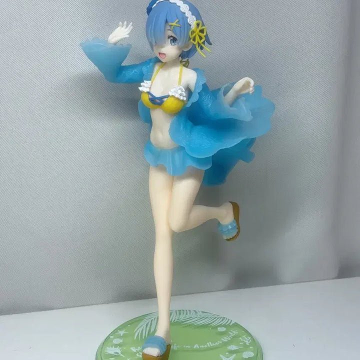 [BUNJANG] Rem Frill Swimsuit Figure / 렘 프릴 수영복 피규어