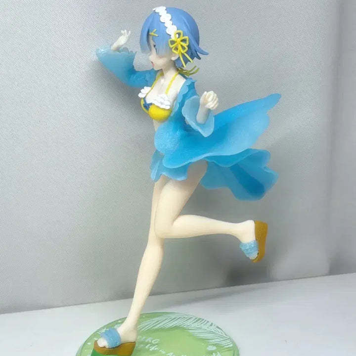 [BUNJANG] Rem Frill Swimsuit Figure / 렘 프릴 수영복 피규어